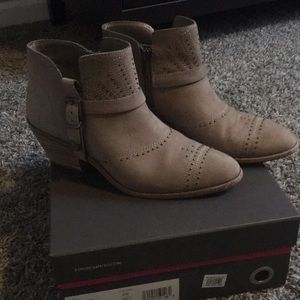 Soft suede bootie